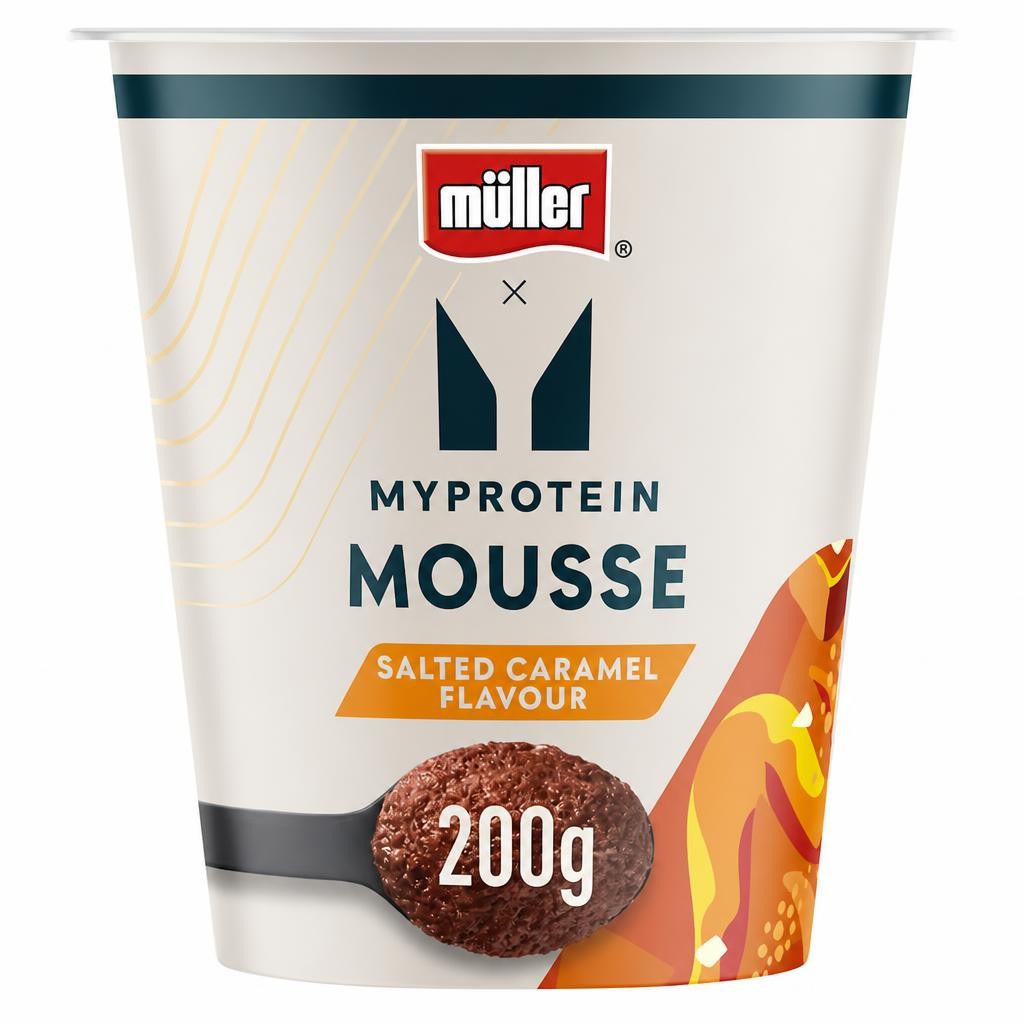 MULLER X MY PROTEIN Mousse Salted Caramel Flavour 200g