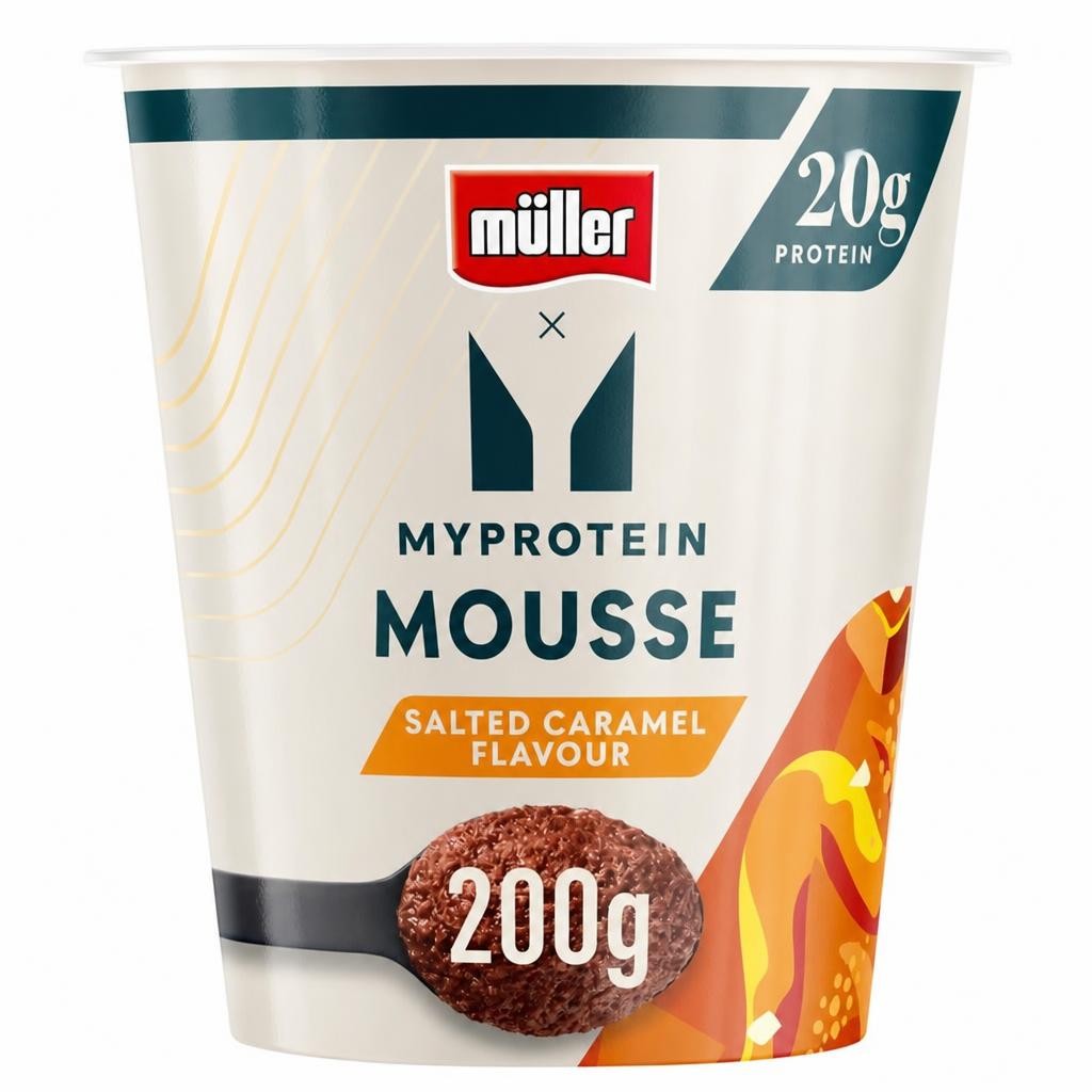 MULLER X MY PROTEIN Mousse Salted Caramel Flavour 200g