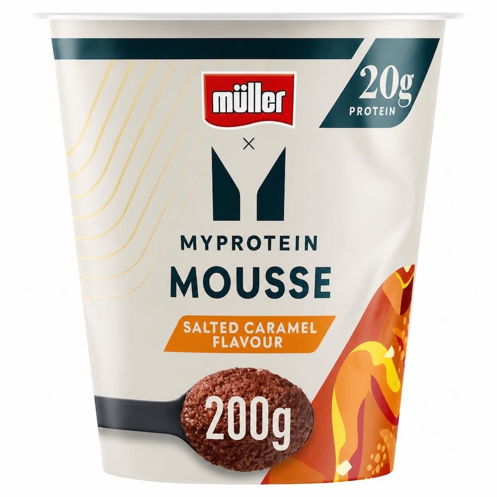 MULLER X MY PROTEIN Mousse Salted Caramel Flavour 200g