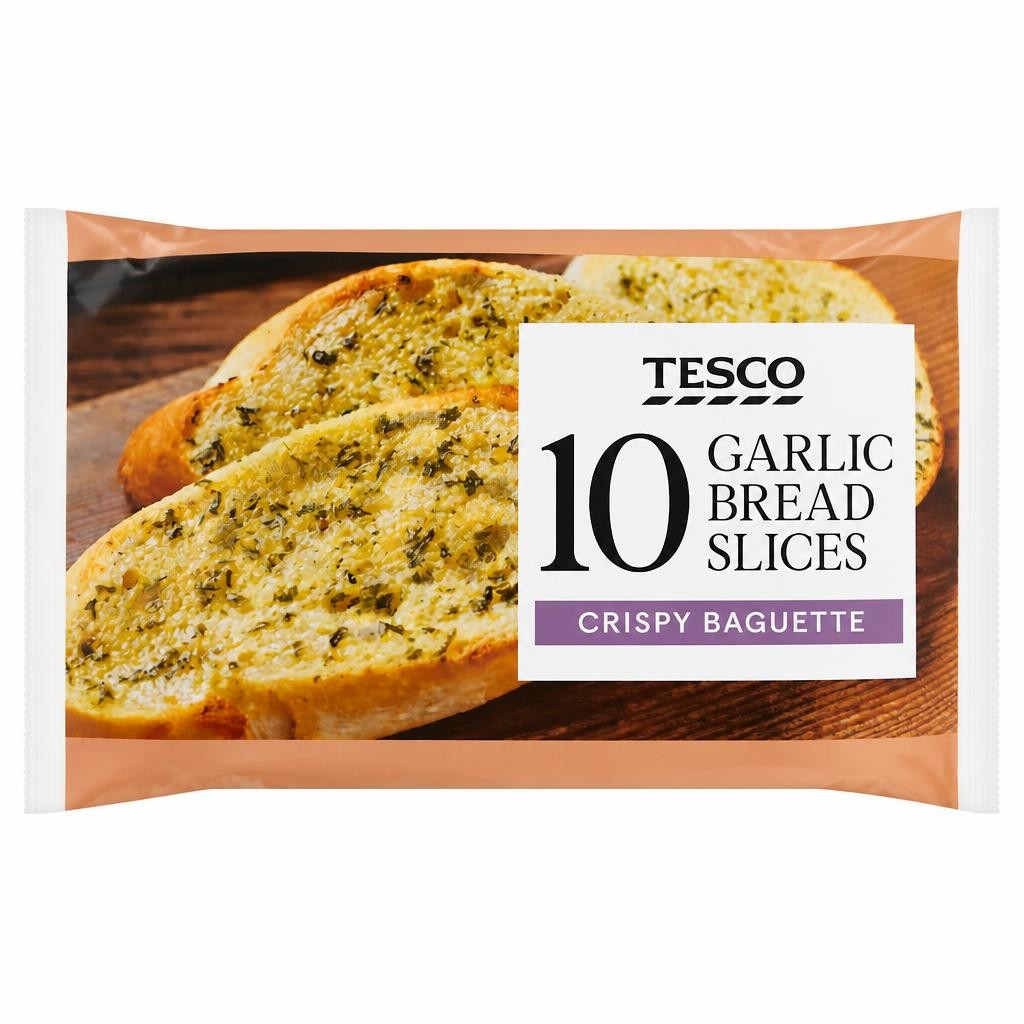 Tesco 10 Garlic Bread Slices 260G