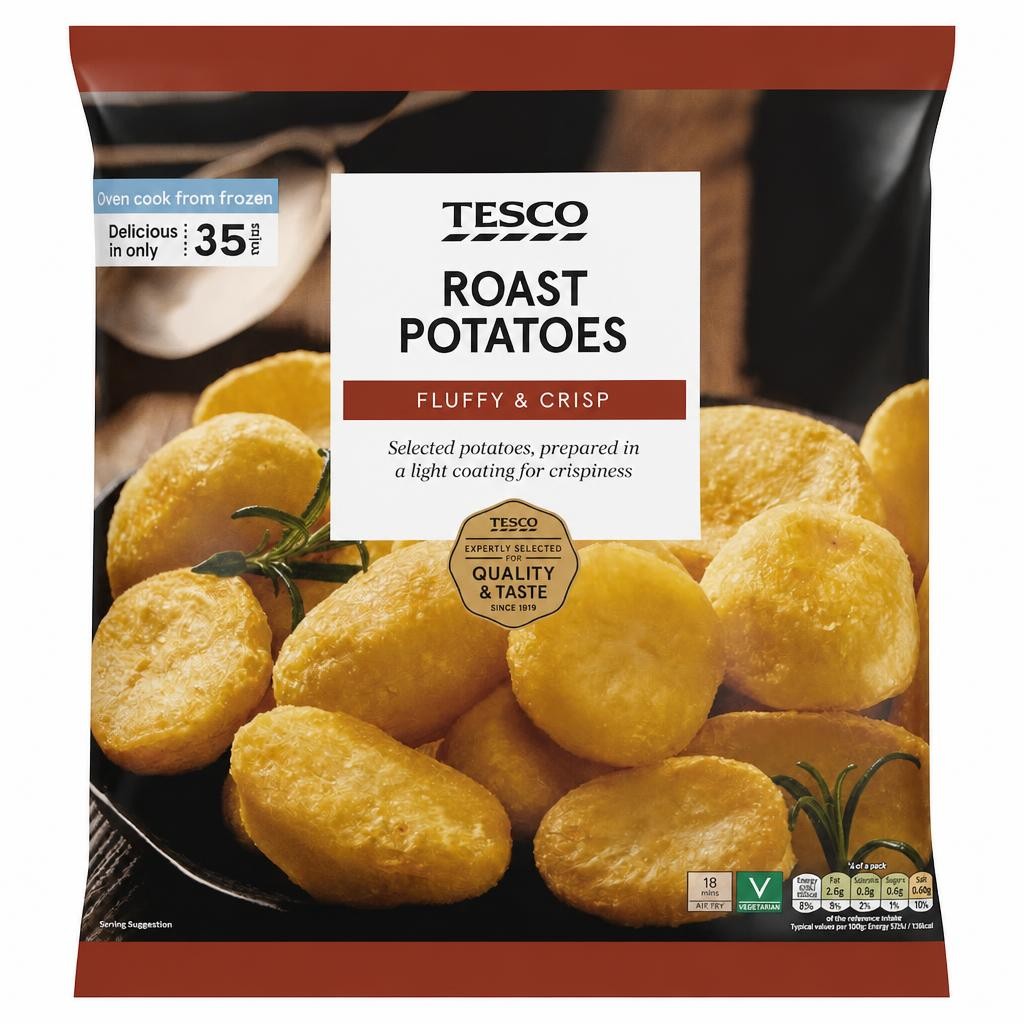 Tesco Roast Potatoes 800G