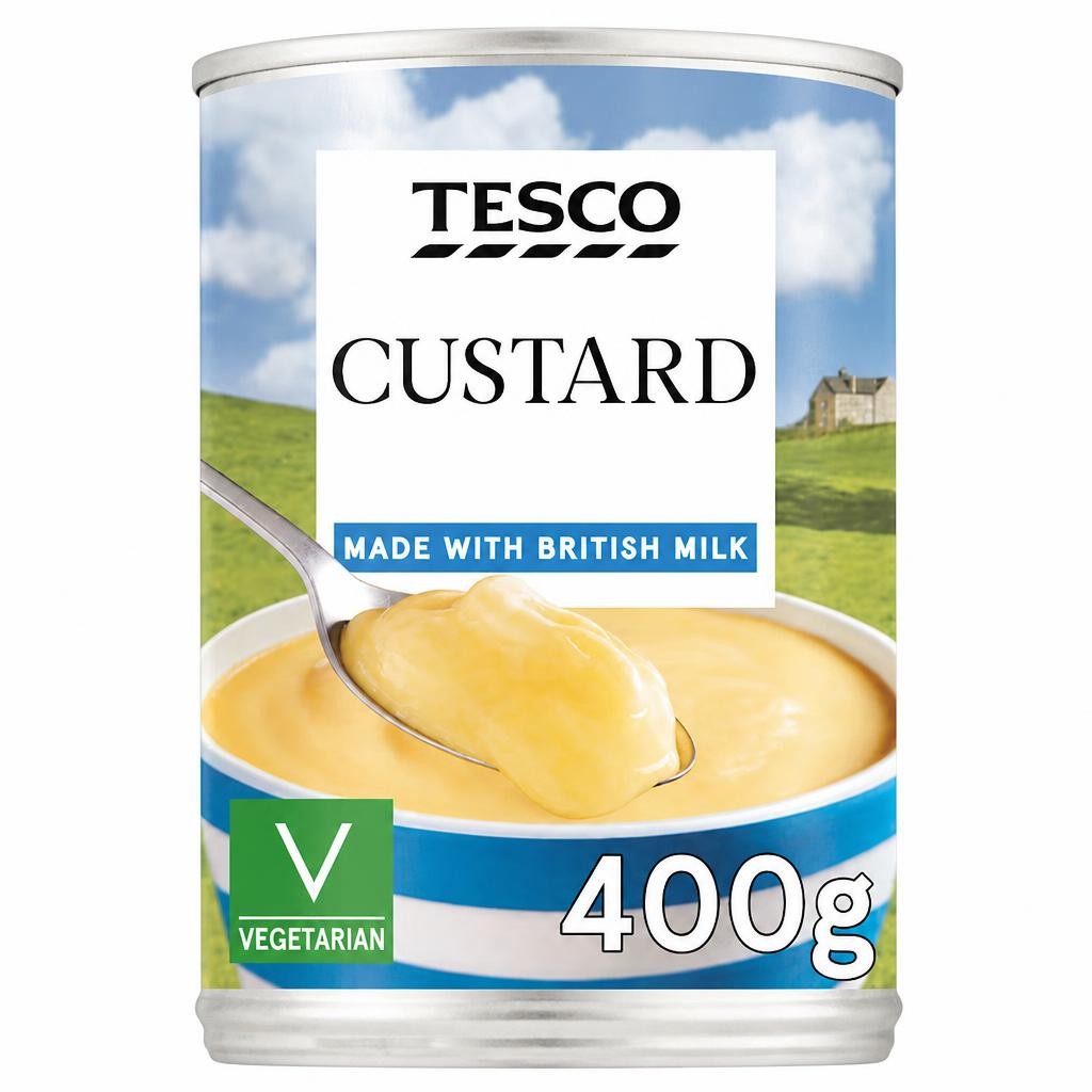 Tesco Ready To Serve Custard 400G