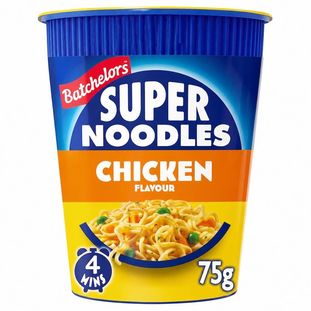 Batchelors Super Noodle Pots Chicken 75G