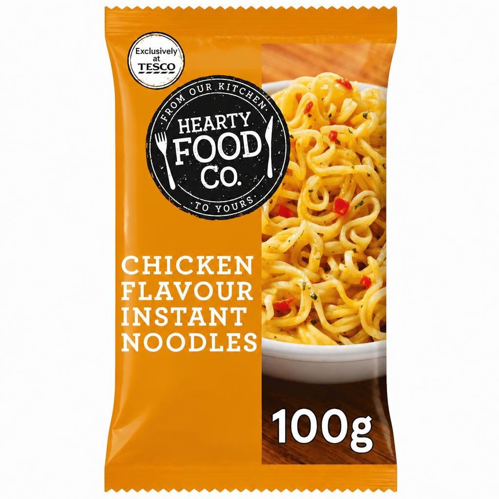 Hearty Food Co. Chicken Flavour Instant Noodles 100G