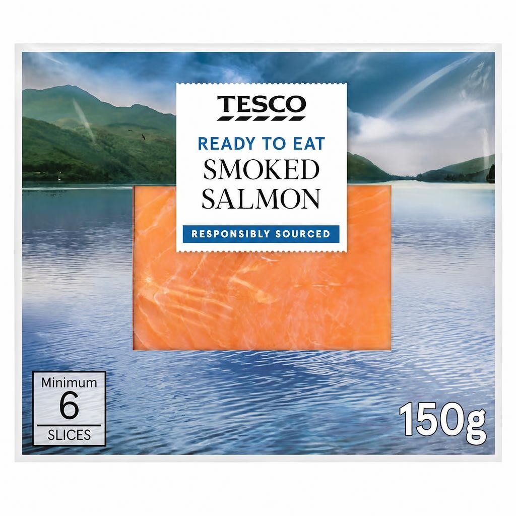 Tesco Smoked Salmon 150g