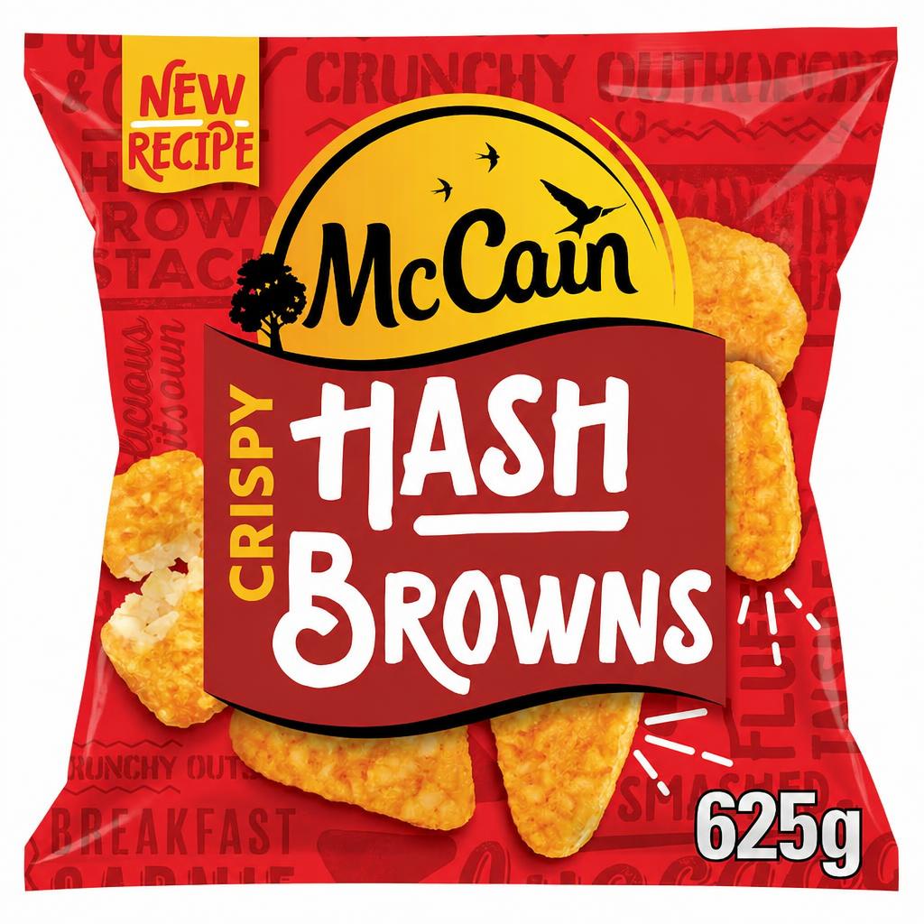 McCain Potato Hash Browns 625G