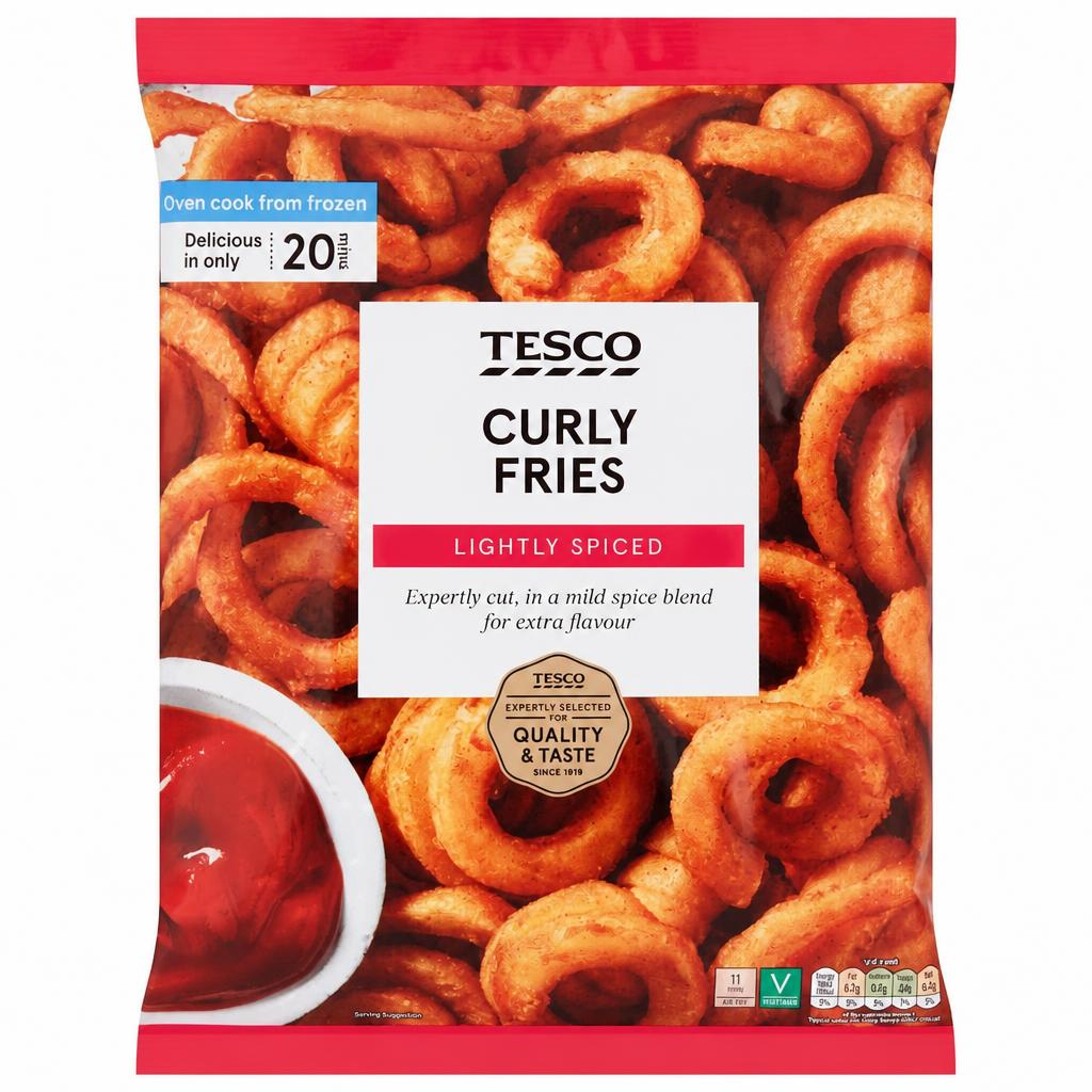 Tesco Curly Fries 700G