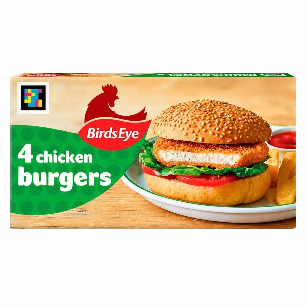 Birds Eye 4 Chicken Burgers 200G