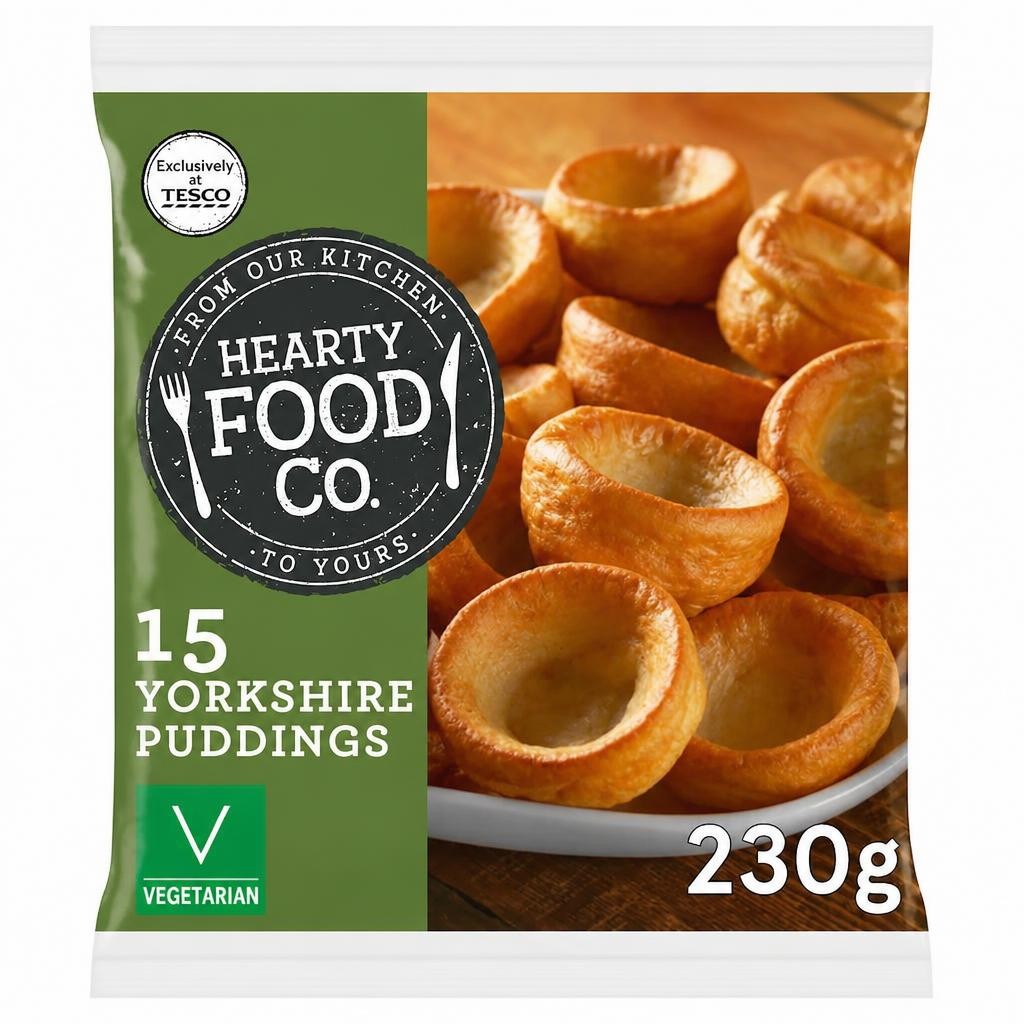 Hearty Food Co. 15 Yorkshire Puddings 230G