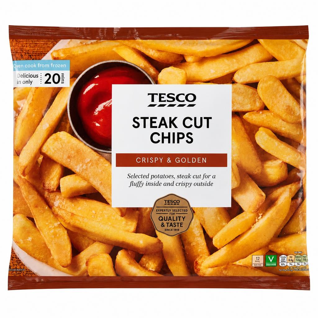 Tesco Steak Cut Chips 1.5kg