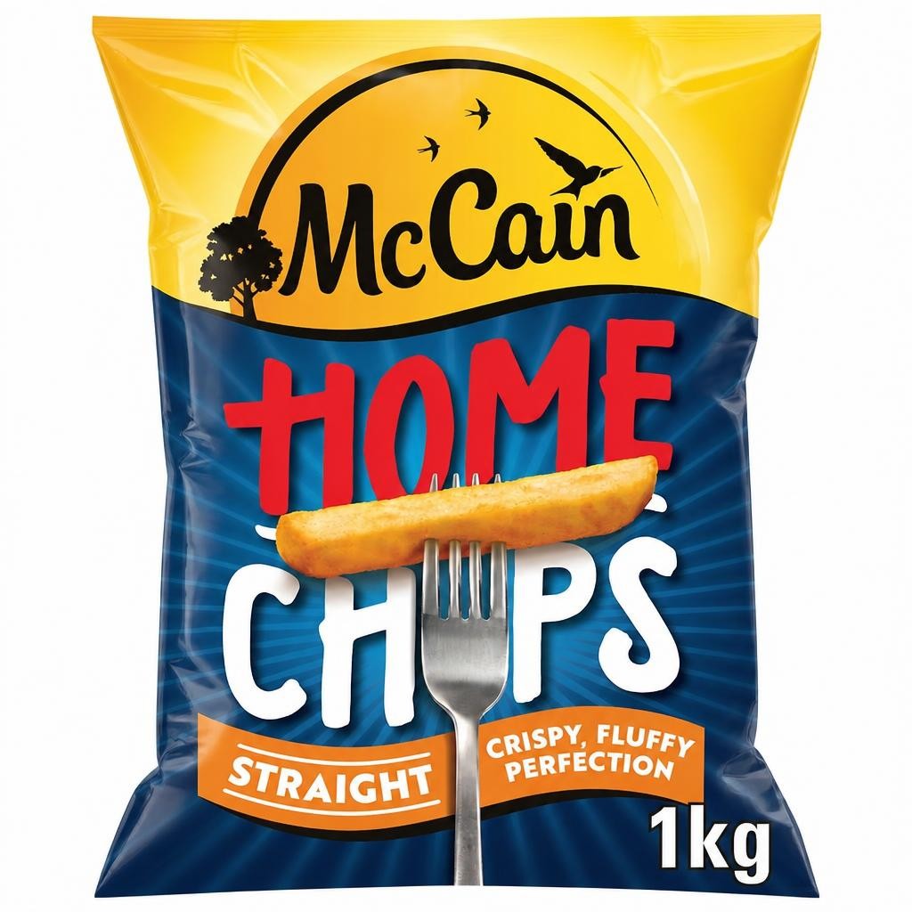 McCain Home Chips Straight Cut 1kg