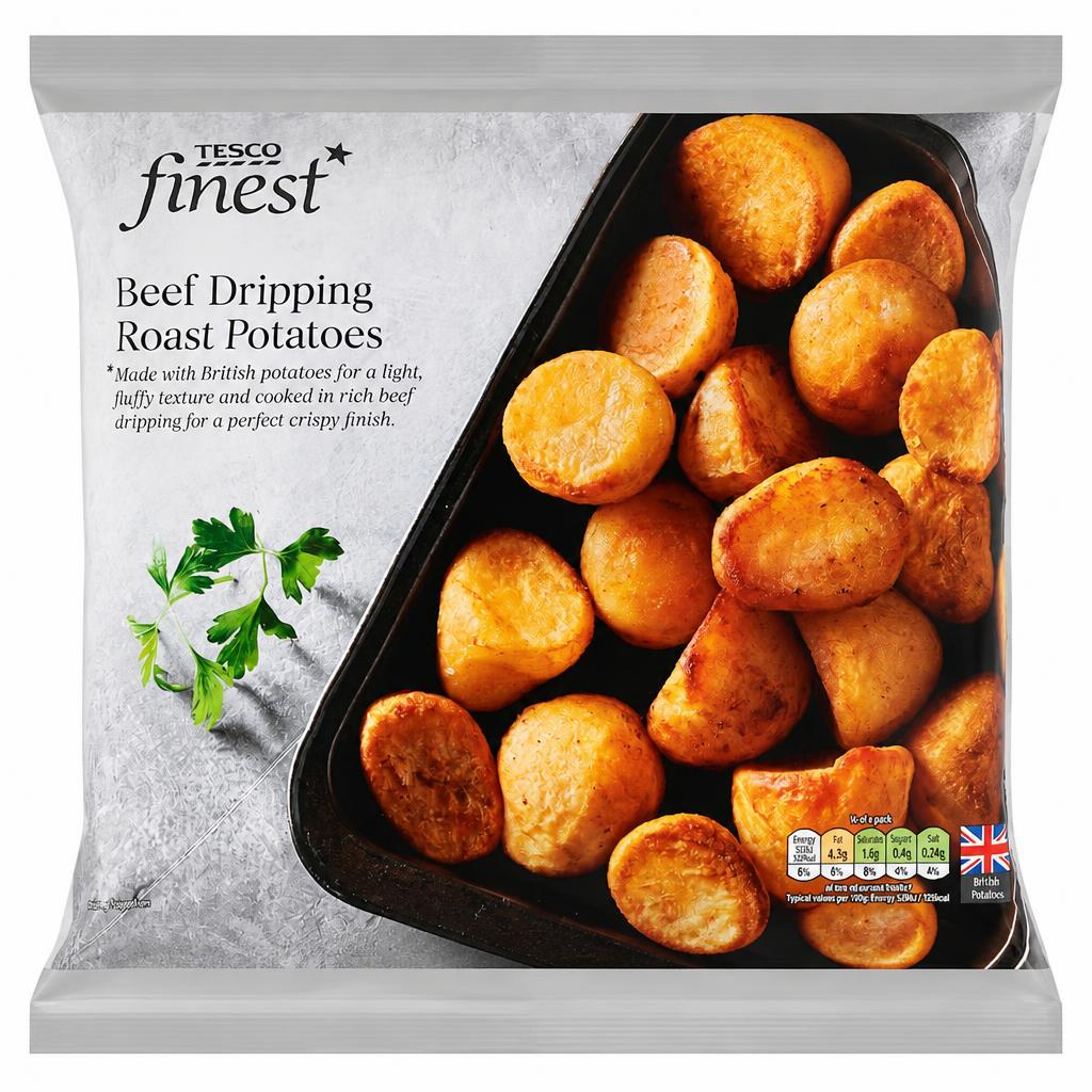 Tesco Finest Beef Dripping Roast Potatoes 800G