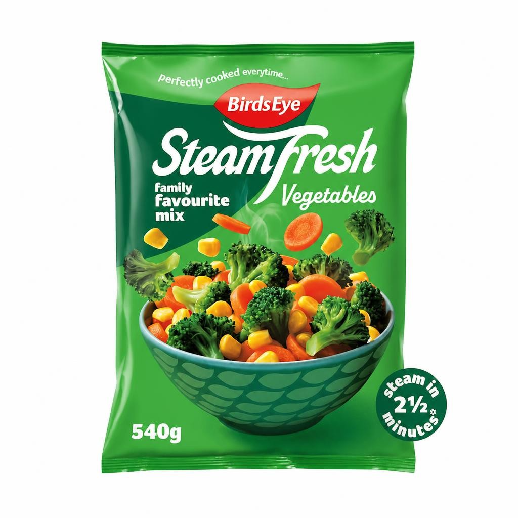 Birds Eye Steamfresh Family Favourite Mix 540g