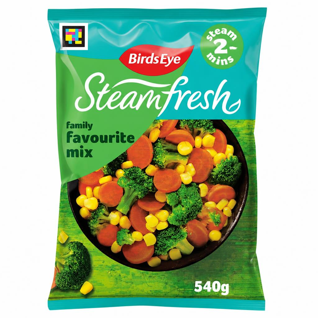 Birds Eye Steamfresh Family Favourite Mix 540g