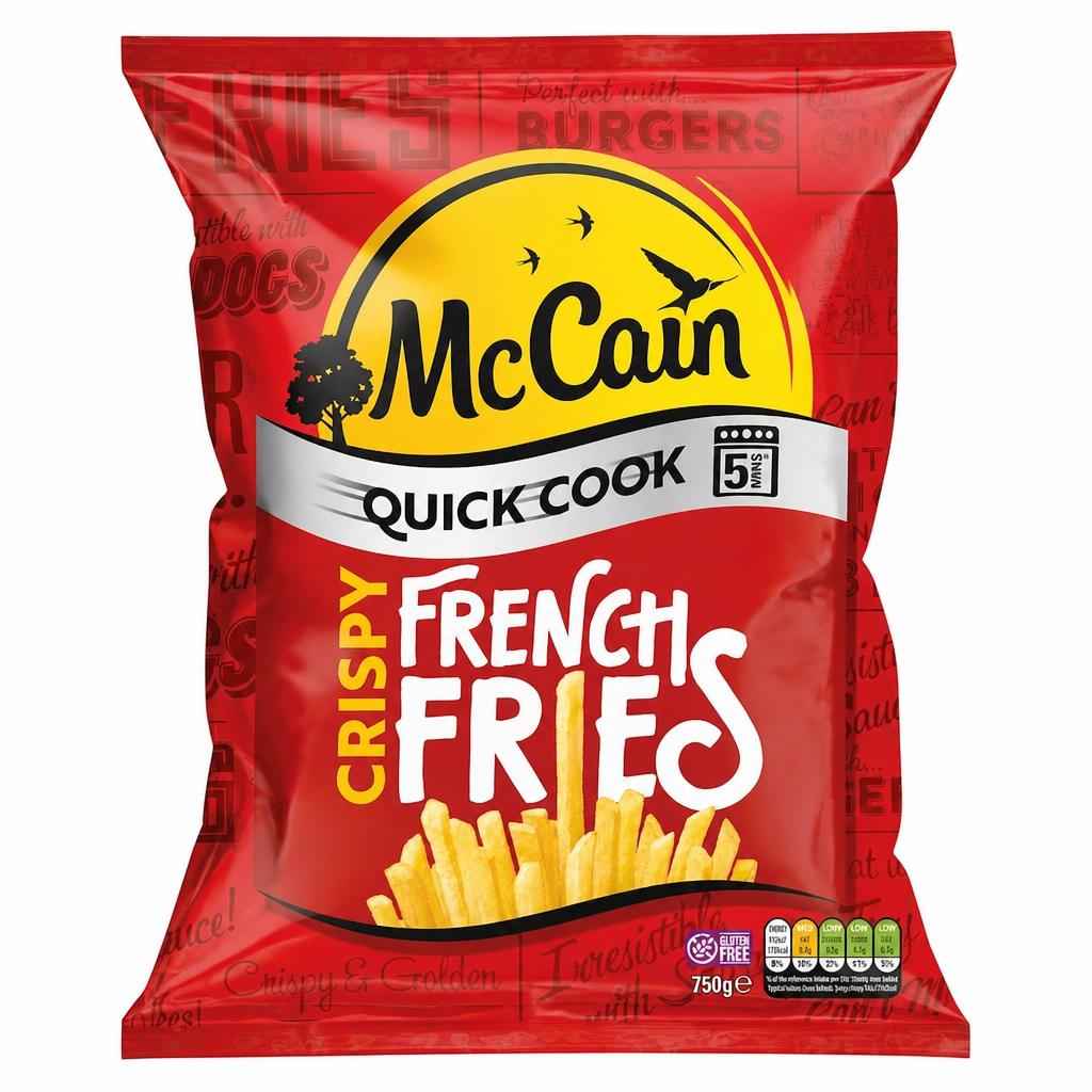 McCain Quick Cook French Fries 750G