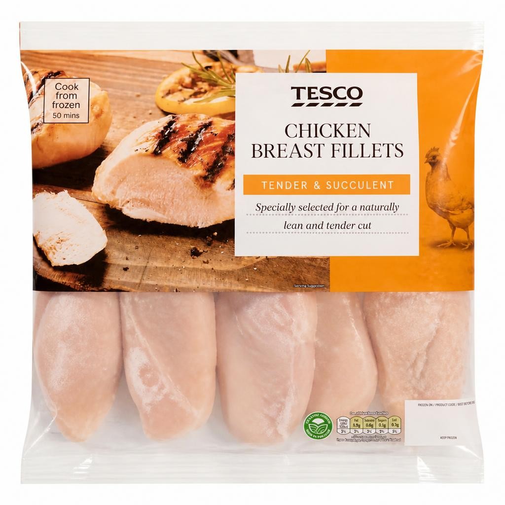 Tesco Chicken Breast Fillet 1Kg