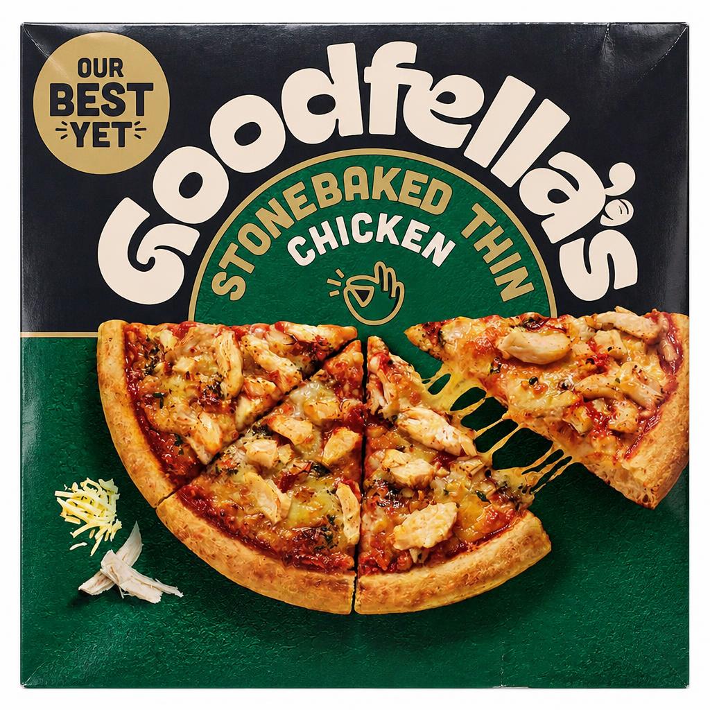 Goodfella's Stonebaked Thin Chicken Pizza 365G