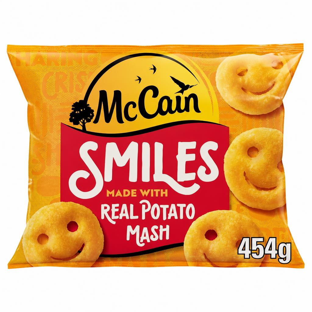 McCain Potato Smiles 454G