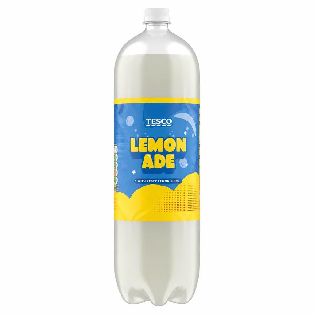 Tesco Sparkling Lemonade 2 Litre Bottle