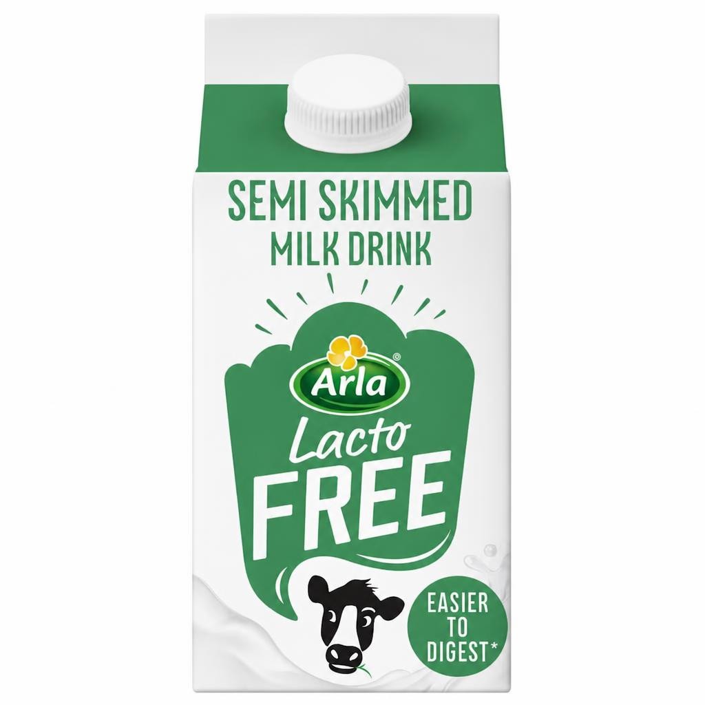 Arla LactoFREE Semi Skimmed Milk Drink 1L