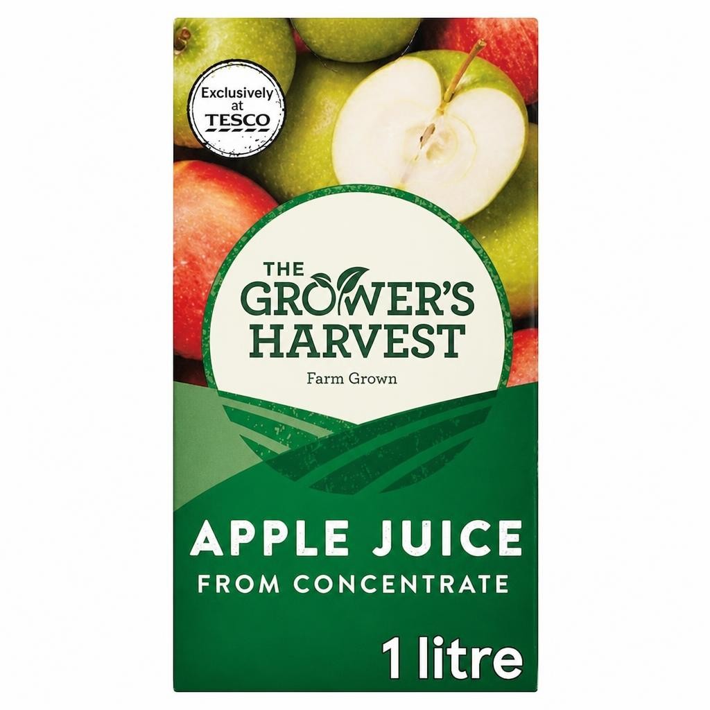 Growers Harvest Pure Apple Juice 1 Litre