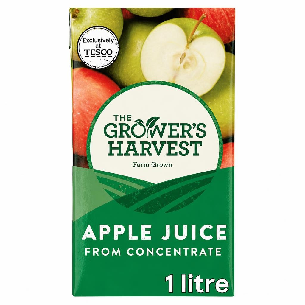 Growers Harvest Pure Apple Juice 1 Litre