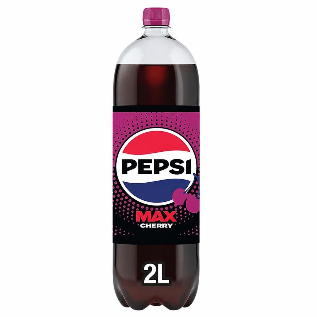 Pepsi Max Cherry No Sugar Cola Bottle 2L