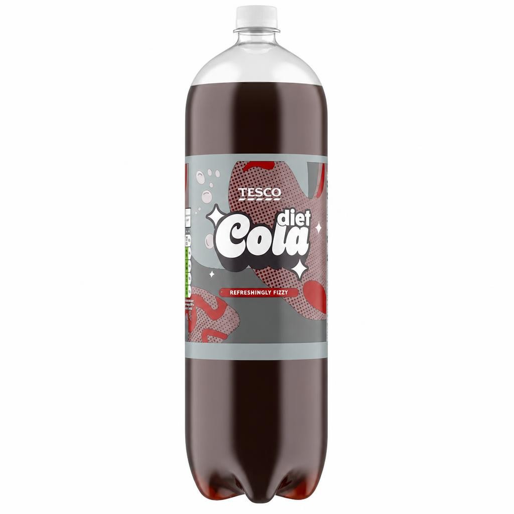 Tesco Diet Cola 2 Litre Bottle