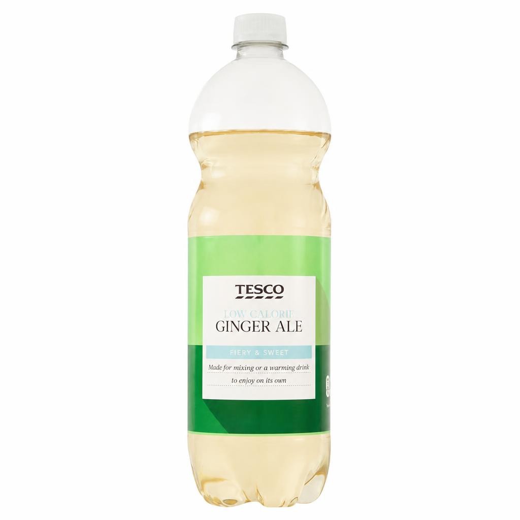 Tesco Low Calorie Ginger Ale 1 Litre