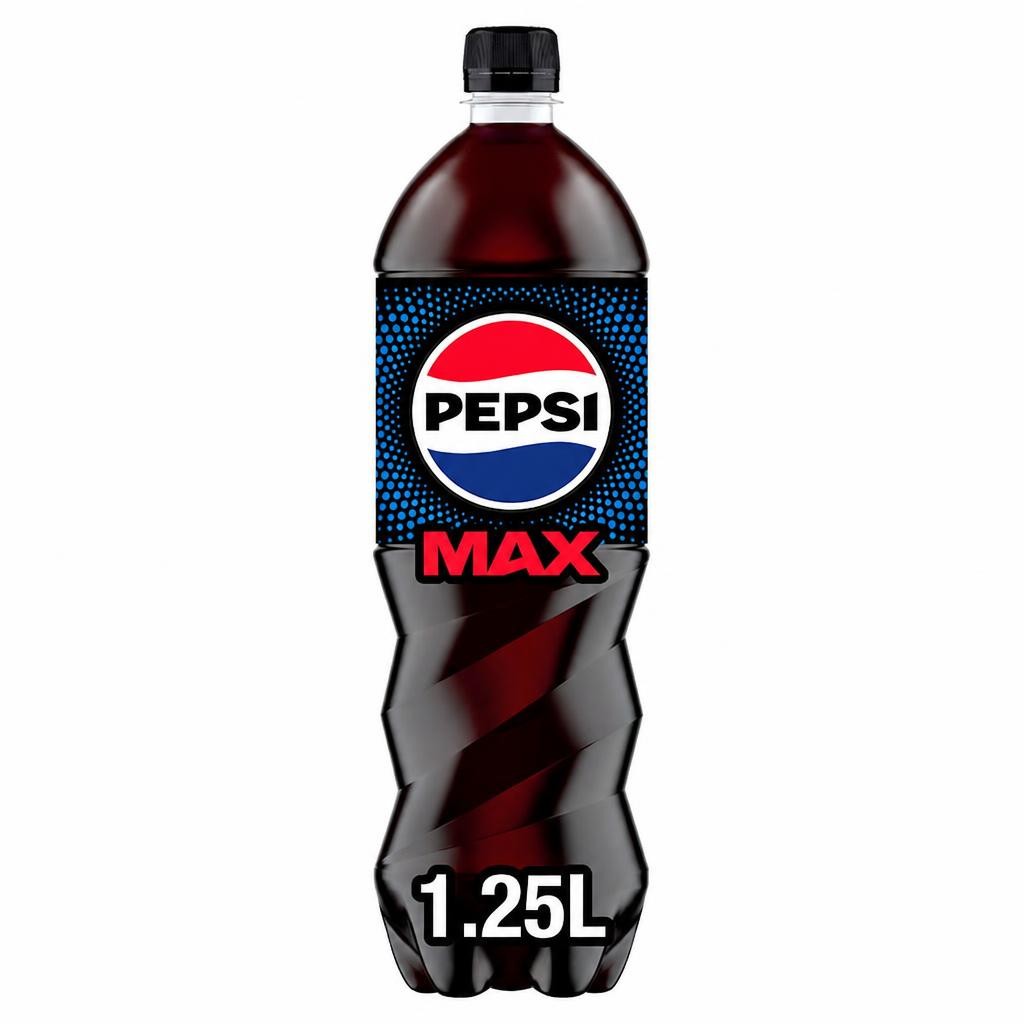 Pepsi Max No Sugar Cola Bottle 1.25L