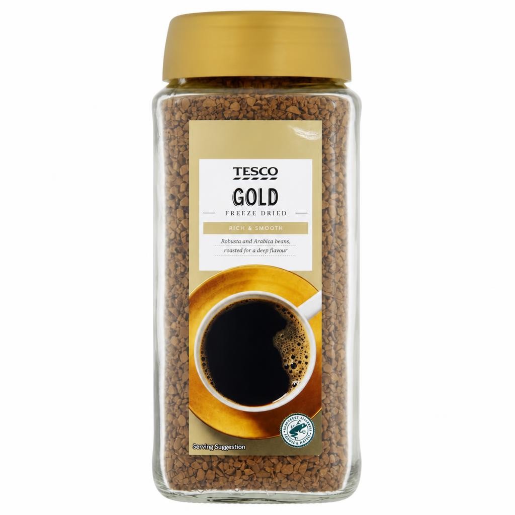 Tesco Gold Instant Coffee 200G