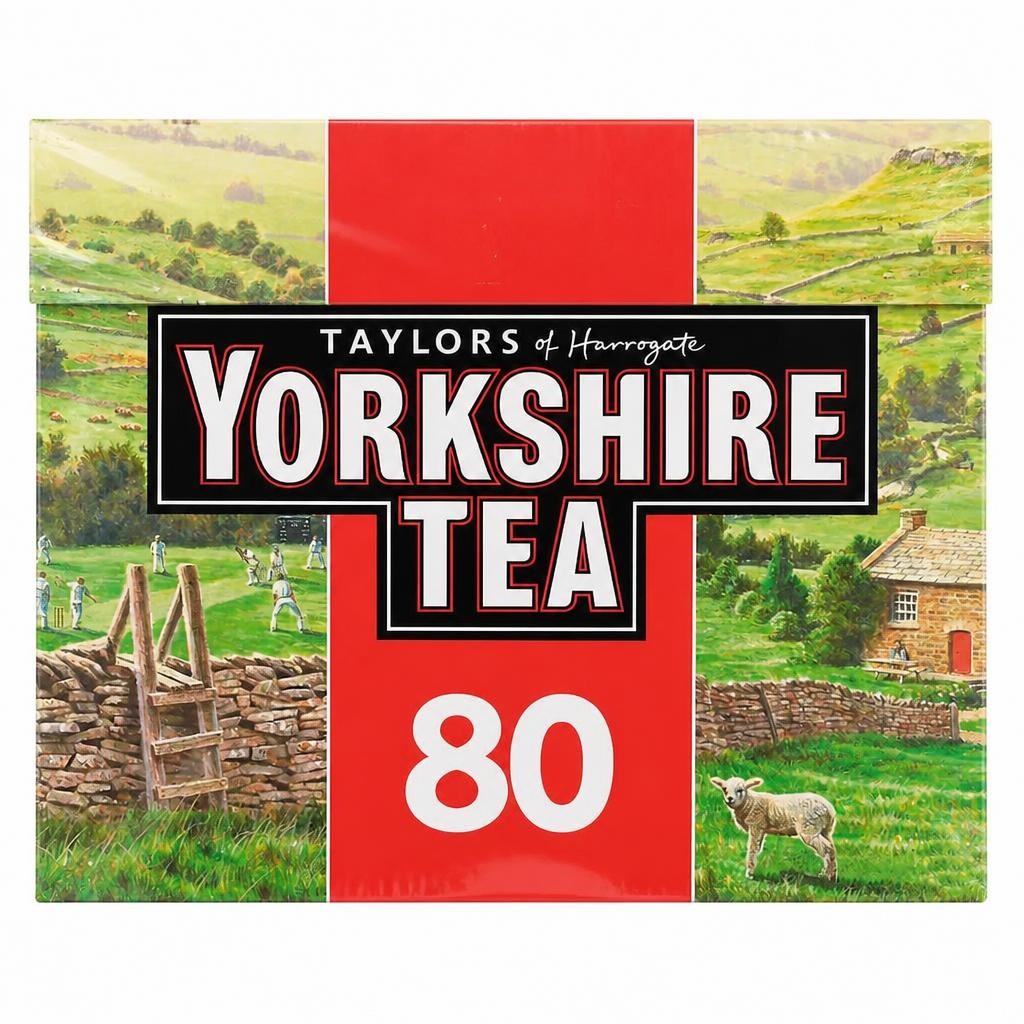 Yorkshire 80 Teabags 250G