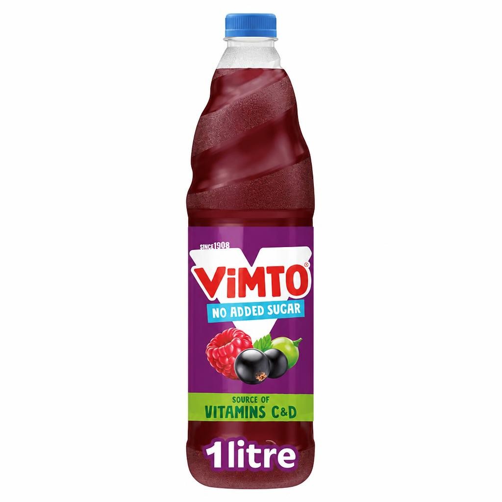 Vimto No Added Sugar Squash 1 Litre
