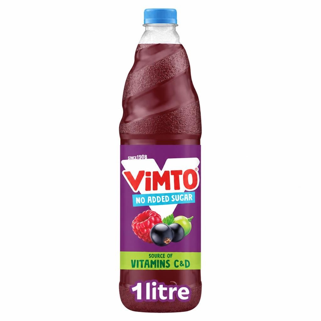 Vimto No Added Sugar Squash 1 Litre