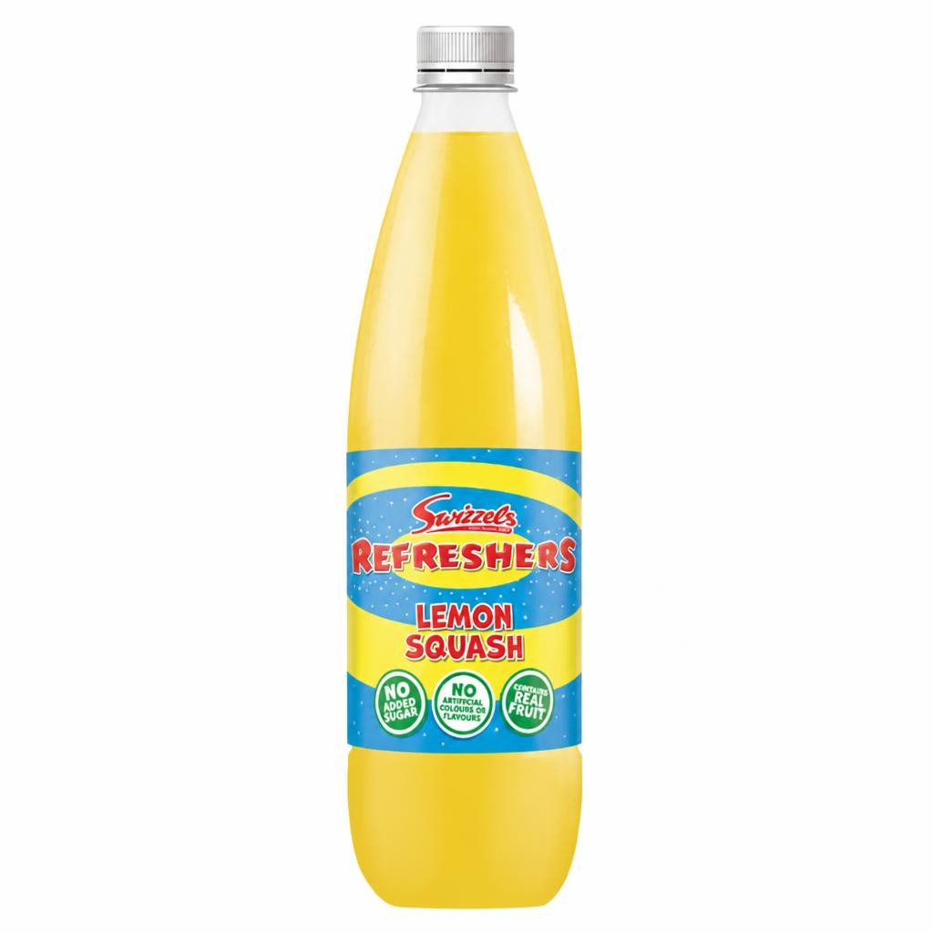 Swizzels Refreshers Lemon No Added Sugar Squash 1L