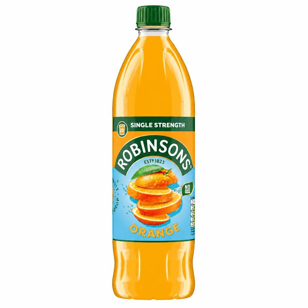 Robinsons Orange No Added Sugar Squash 1L