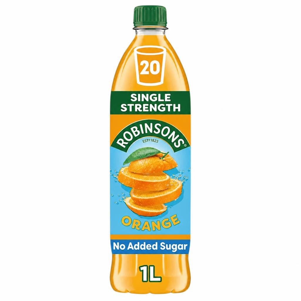 Robinsons Orange No Added Sugar Squash 1L