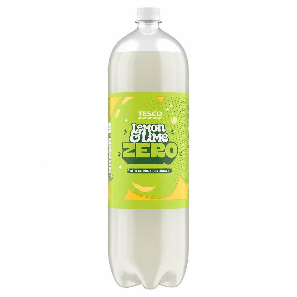 Tesco Lemon & Lime Zero 2L