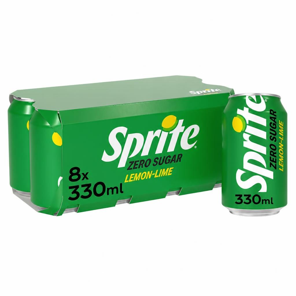 Sprite Zero Sugar 8x330ml