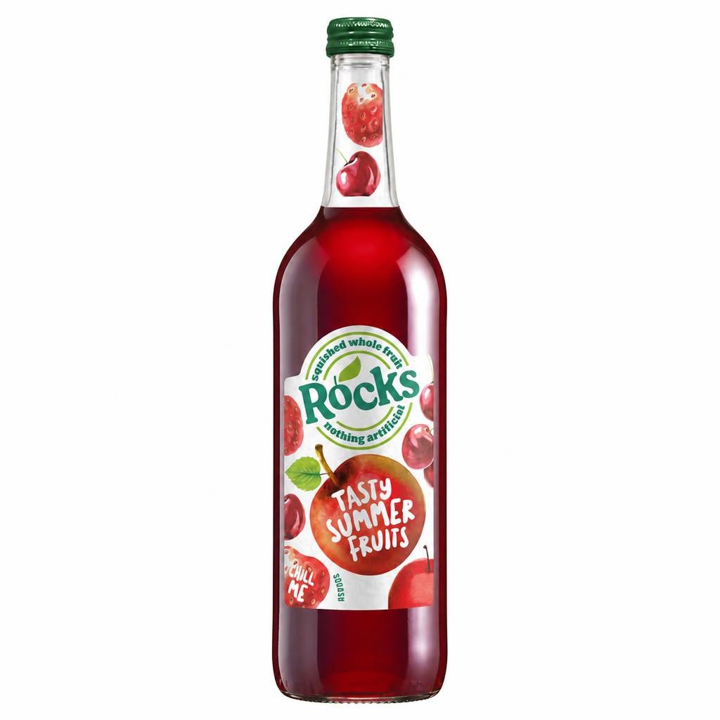 Rocks Summer Fruit Whole Fruit Squash 740Ml