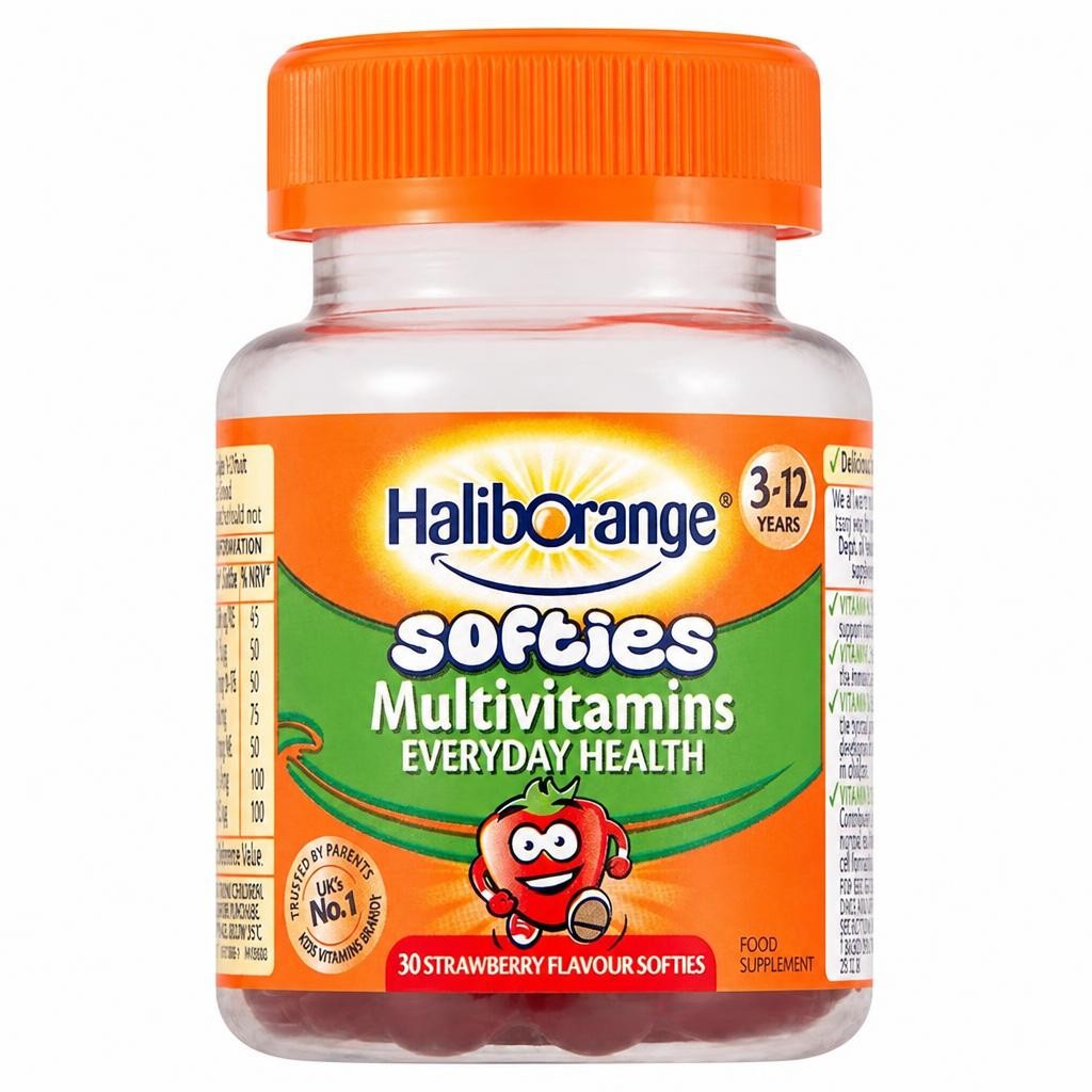 Haliborange Strawberry Multivitamins Softies 30s
