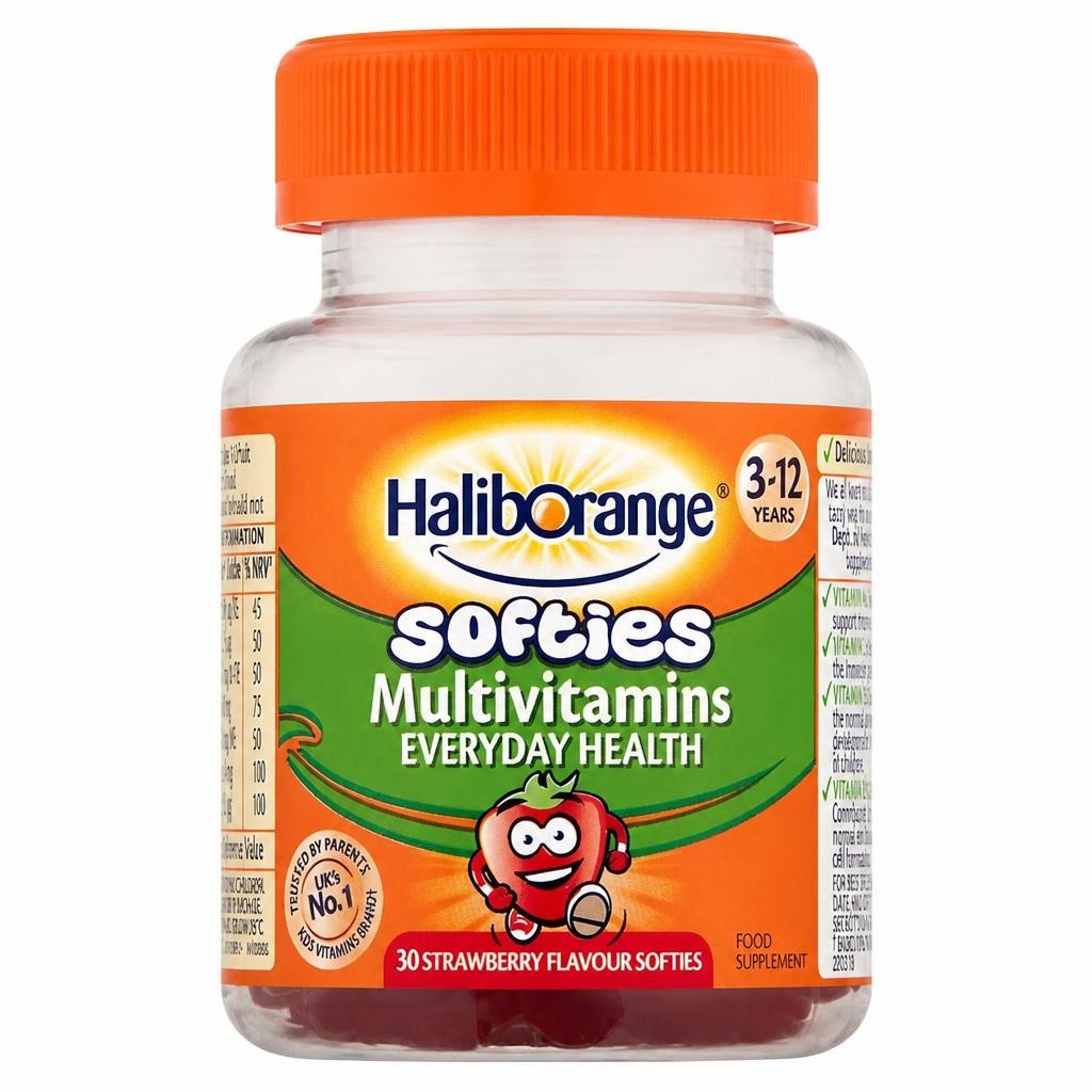 Haliborange Strawberry Multivitamins Softies 30s