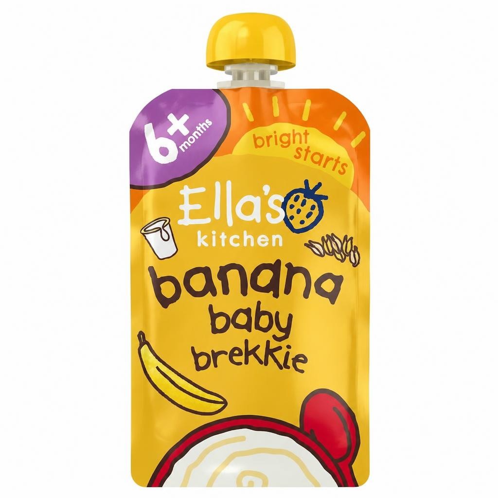 Ella's Kitchen Organic Banana Baby Brekkie 100G