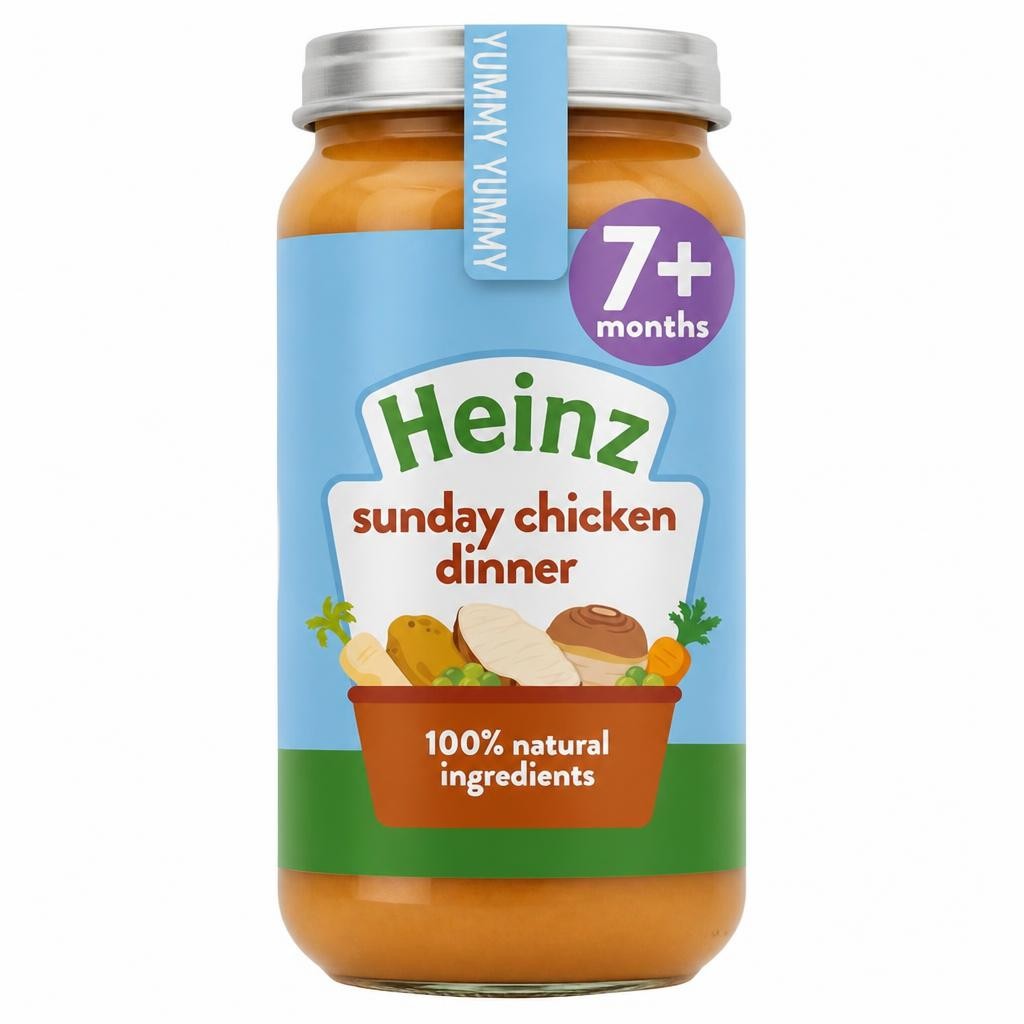 Heinz Sunday Chicken Dinner Baby Food Jar 200g