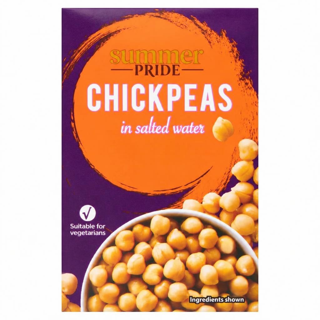 Summer Pride Chickpeas In Salted Water 380g