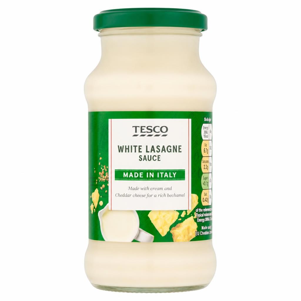 Tesco White Lasagne Sauce 340G