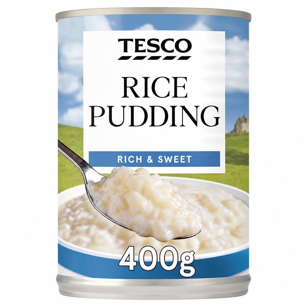 Tesco Rice Pudding 400G