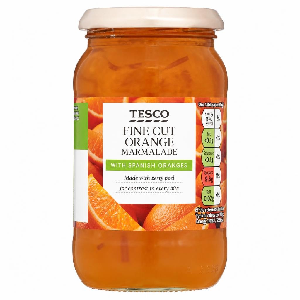 Tesco Fine Cut Orange Marmalade 454G