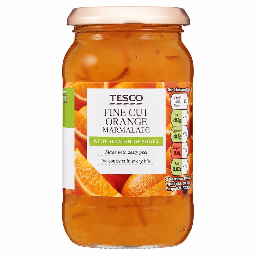 Tesco Fine Cut Orange Marmalade 454G