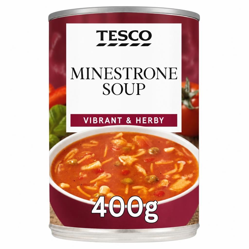 Tesco Minestrone Soup 400G